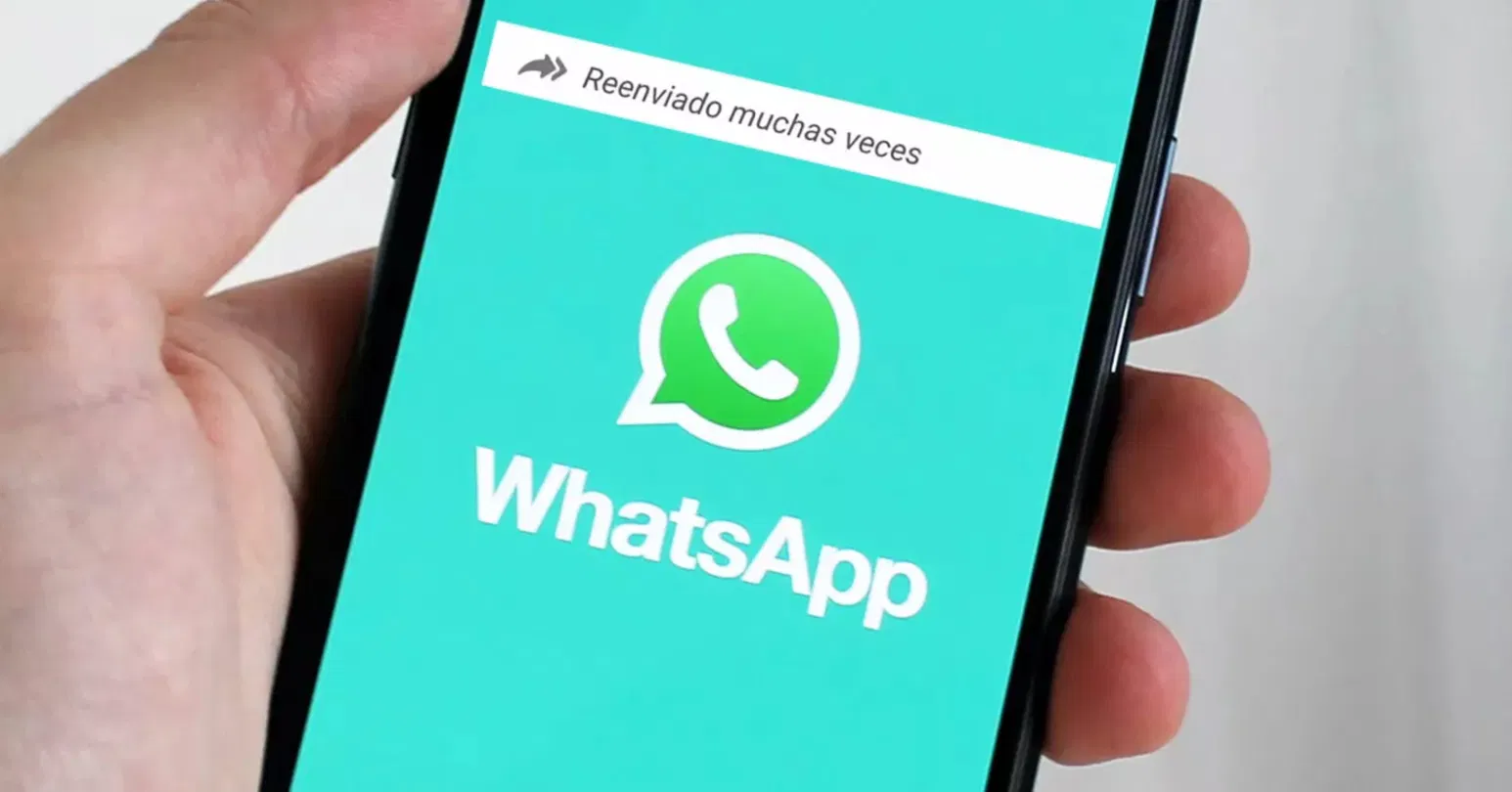 À partir de combien d'envois apparaît "transféré plusieurs fois" sur WhatsApp 3 Téléphone avec le message Transféré de nombreuses fois