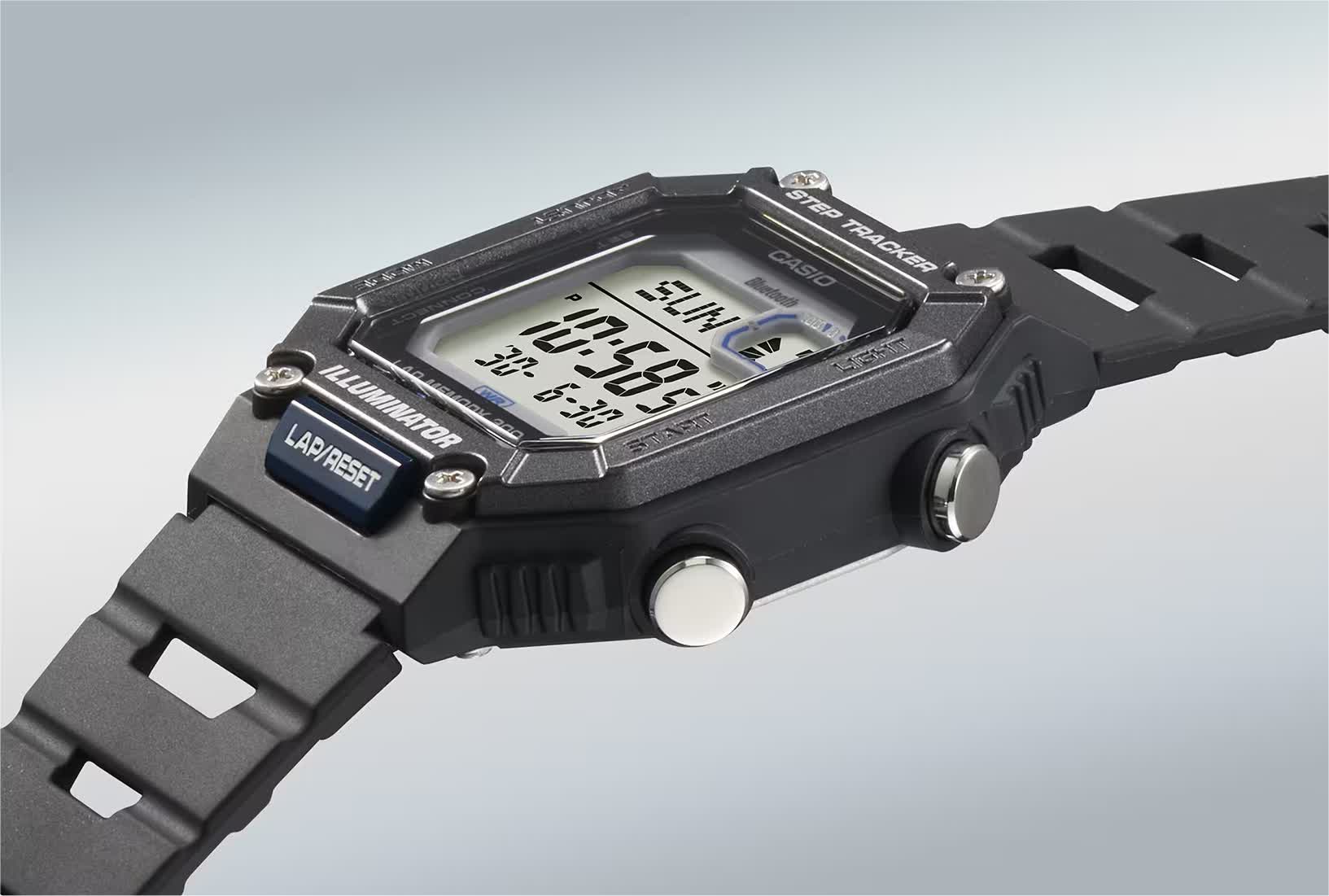 Casio a intégré un podomètre dans cette montre-bracelet de style rétro 2 Casio a integre un podometre dans cette montre bracelet de style