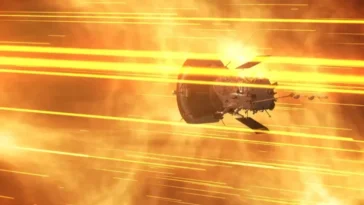 C'est l'objet le plus rapide jamais construit par les humains 30 Illustration de la sonde Parker Solar Probe voyageant vers le Soleil
