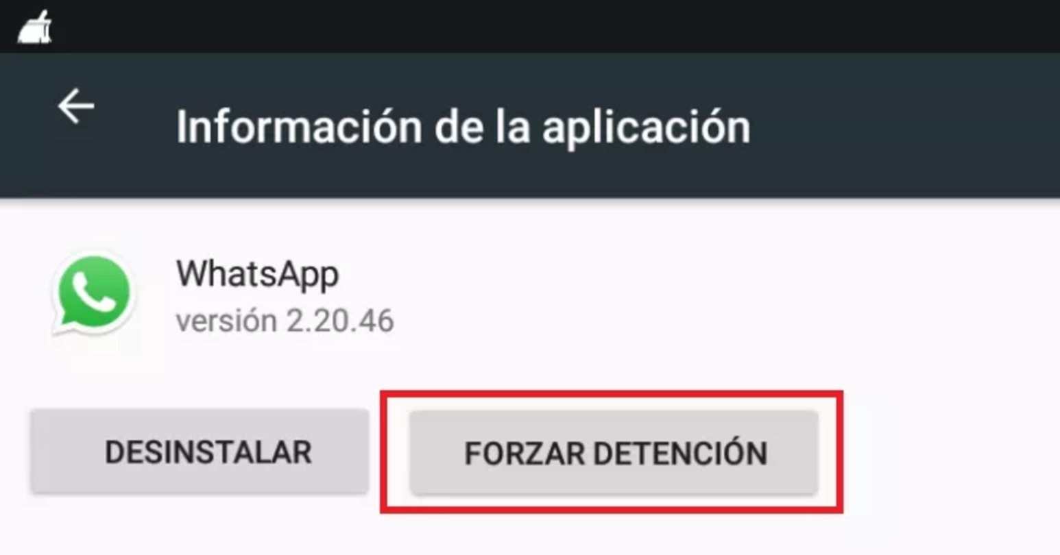 Comment désactiver WhatsApp sans se déconnecter d'Internet 3 Forcer l'arrêt de WhatsApp