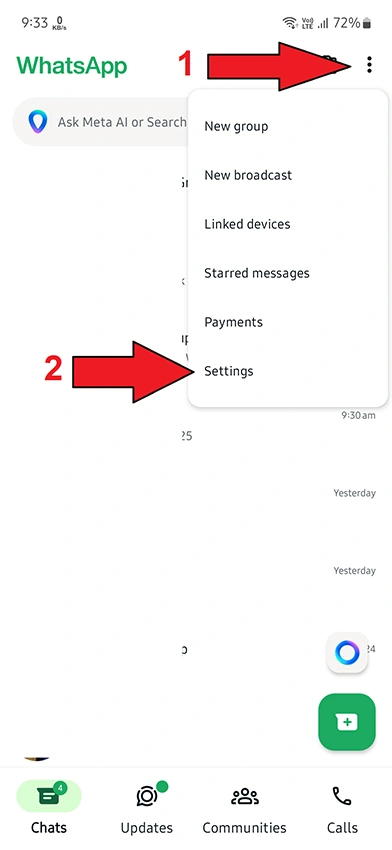 Comment envoyer des photos et vidéos HD sur WhatsApp sans perdre en qualité 2 Envoyer des photos et vidéos de haute qualité sur WhatsApp