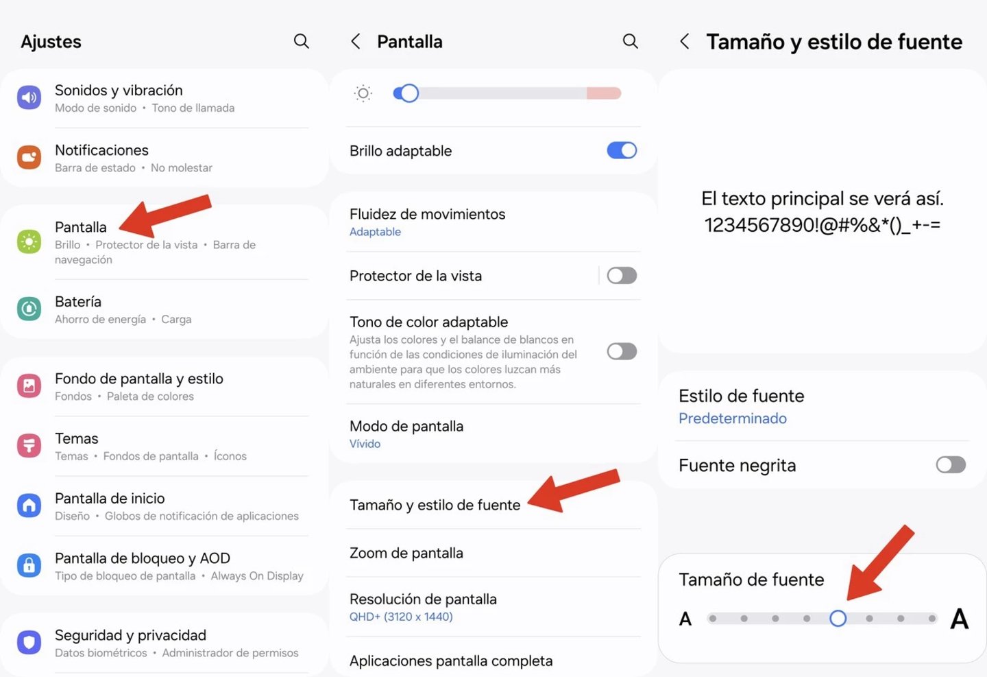 Comment rendre les lettres plus grandes sur un téléphone Android