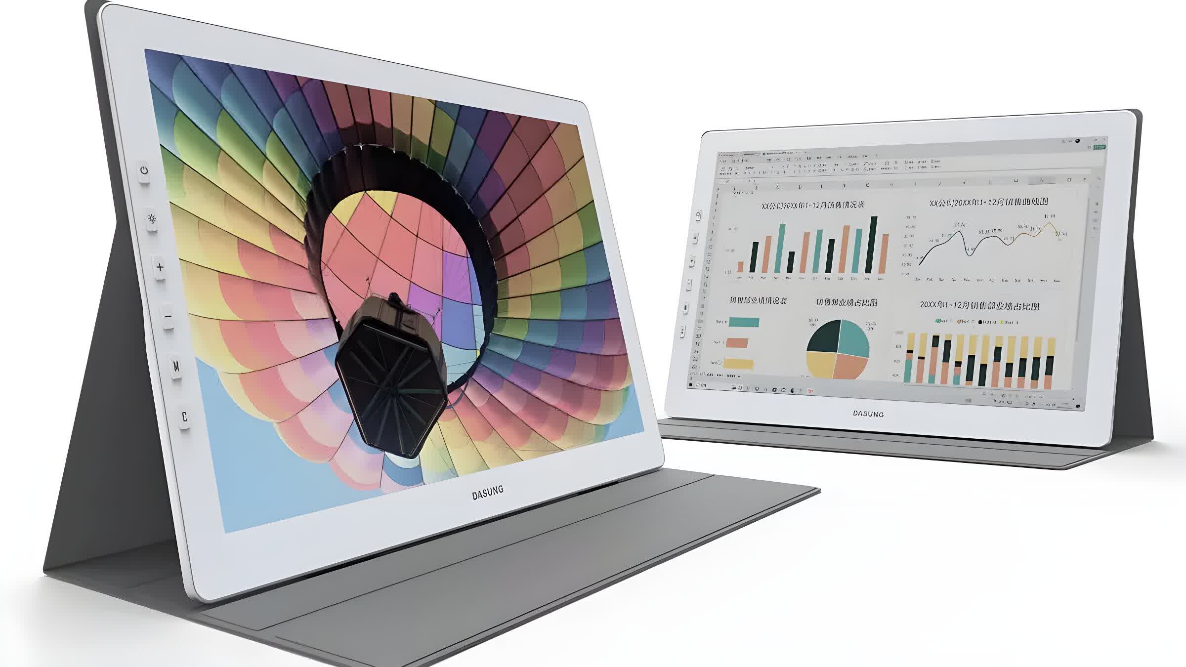Dasung lance un moniteur couleur portable à encre électronique pour 850 $ 2 Dasung lance un moniteur couleur portable a encre electronique pour