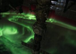 ESA | L'aurora polare immortalata da Samantha Cristoforetti. Credit: Samantha Cristoforetti / ESA / Twitter