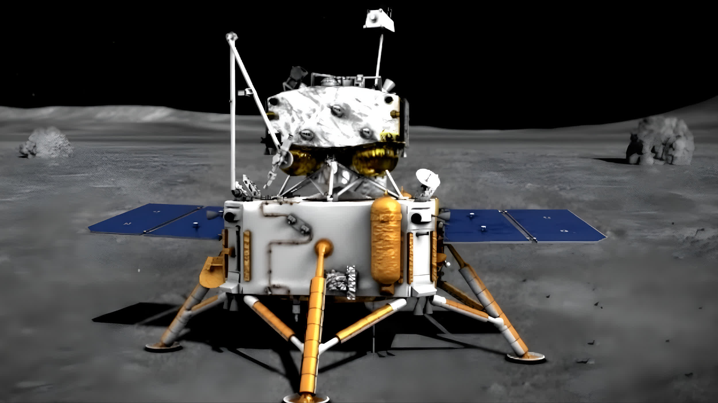 Des scientifiques chinois découvrent de l'eau dans un étrange cristal lunaire 2 Des scientifiques chinois decouvrent de leau dans un etrange cristal