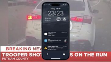 États-Unis : un policier abattu et le FBI a envoyé une alerte de sécurité étrange sur les iPhones 20 Image de l'alerte envoyée par la police de l'État du Tennessee pour les iPhones