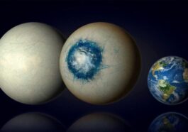 Illustration de l'exoplanète découverte par James Webb
