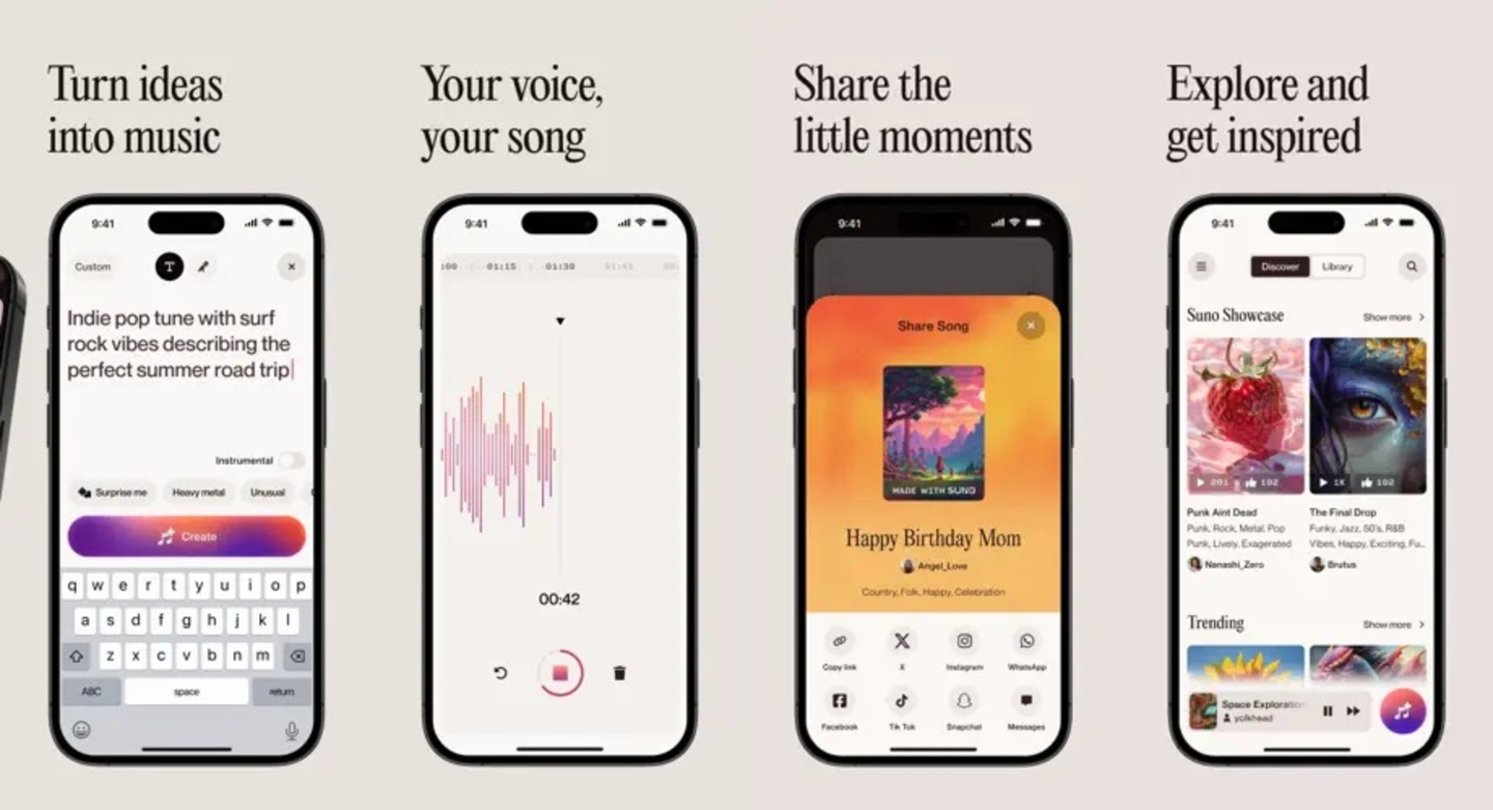 La meilleure IA pour générer de la musique a maintenant sa propre application pour iPhone 3 La meilleure IA pour créer de la musique a maintenant sa propre application pour iPhone