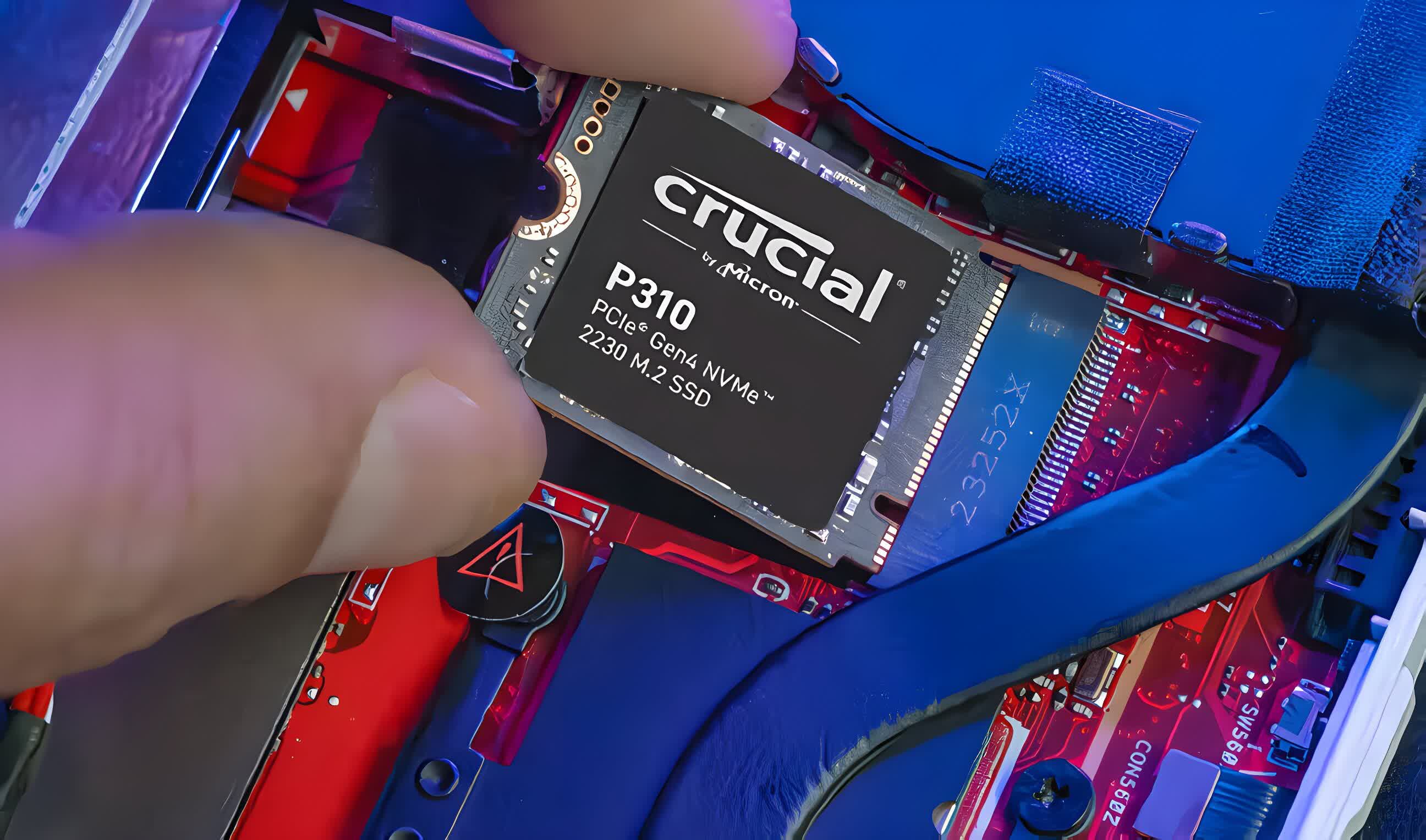 Lancement du SSD 2230 de Micron, "le plus rapide de l'industrie" pour ordinateurs de poche et mini-PC de jeu 2 Lancement de Micron quotle plus rapide de lindustriequot SSD grand