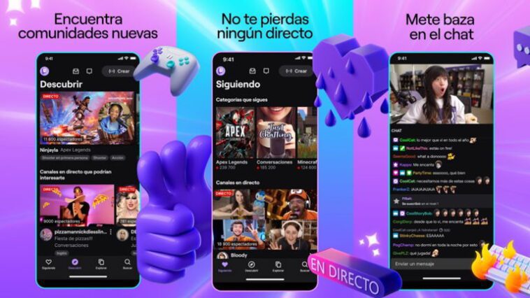 L'application Twitch pour mobiles est sur le point de changer complètement : toutes les nouveautés 1 L'application Twitch pour mobiles est sur le point de changer complètement : toutes les nouveautés