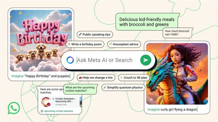 Le chatbot IA de WhatsApp évolue : vous pouvez désormais créer des avatars personnalisés en utilisant Meta AI 1 Le chatbot IA de WhatsApp évolue : vous pouvez désormais créer des avatars personnalisés en utilisant Meta AI