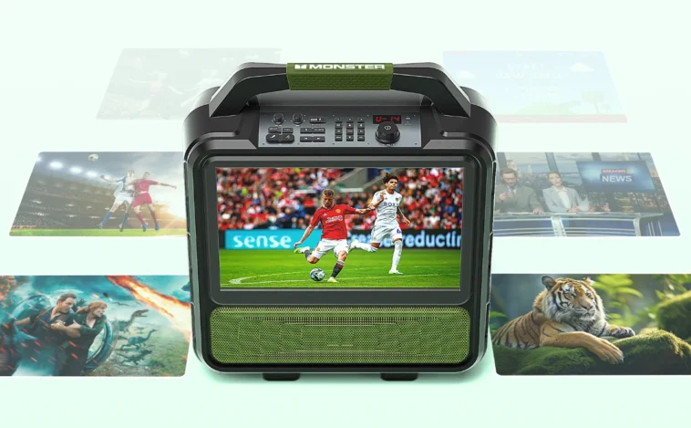 Monster Vmay TV Speaker : Regardez vos émissions et match en extérieur 1 Monster Vmay Tv Speaker (5)