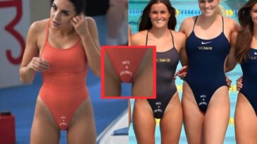 Non, ce n'est pas vrai que les nageuses aux JO ont "Not a dude !" sur leurs maillots contre les femmes trans 10 Image