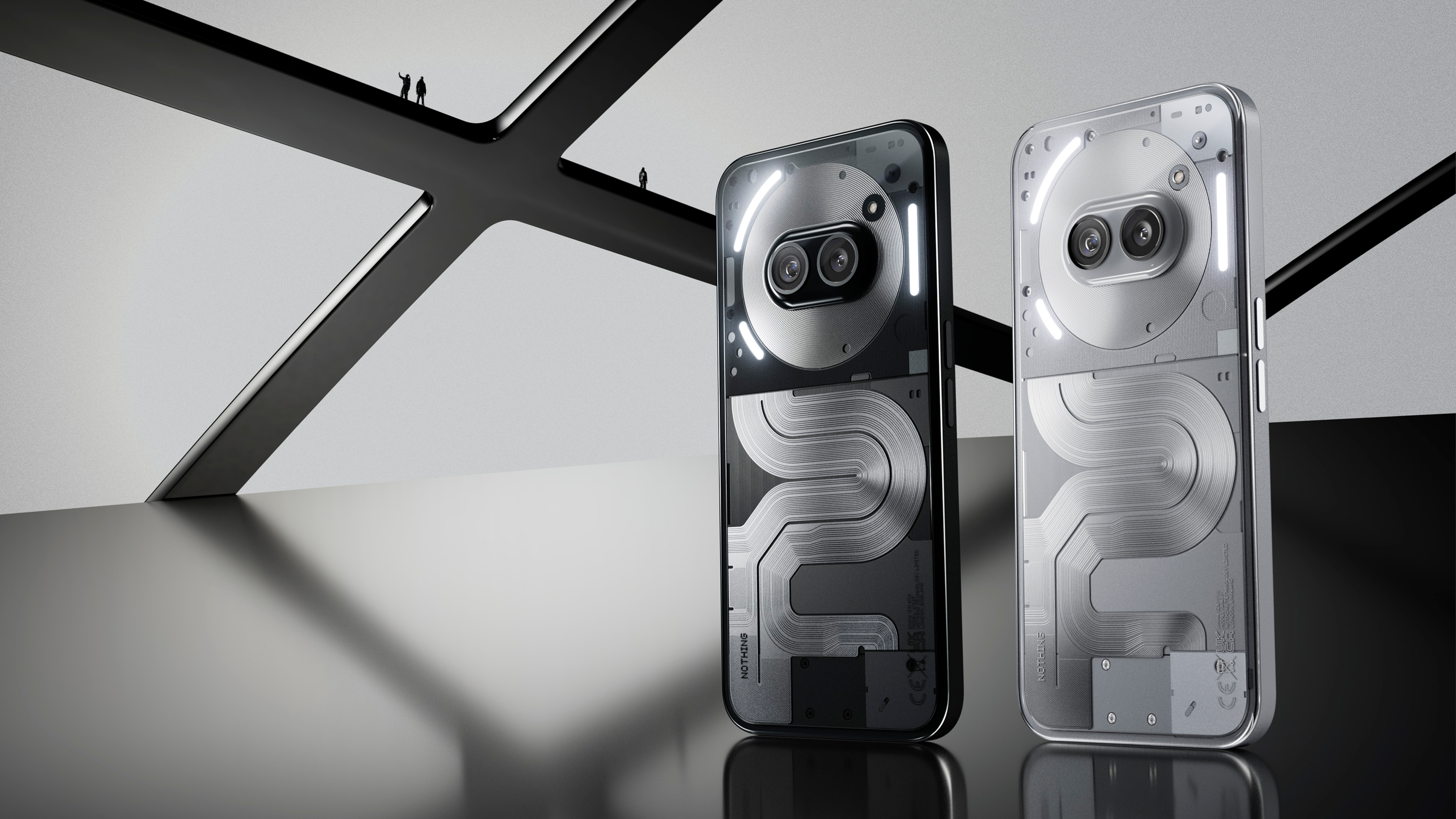 Nothing Phone (2a) Plus : une version encore plus puissante de la gamme moyenne avec un design transparent 3 Arrière du Nothing Phone 2a Plus