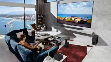 Nouveau LG OLED evo M4, le premier téléviseur au monde avec transmission sans fil en 4K à 144 Hz