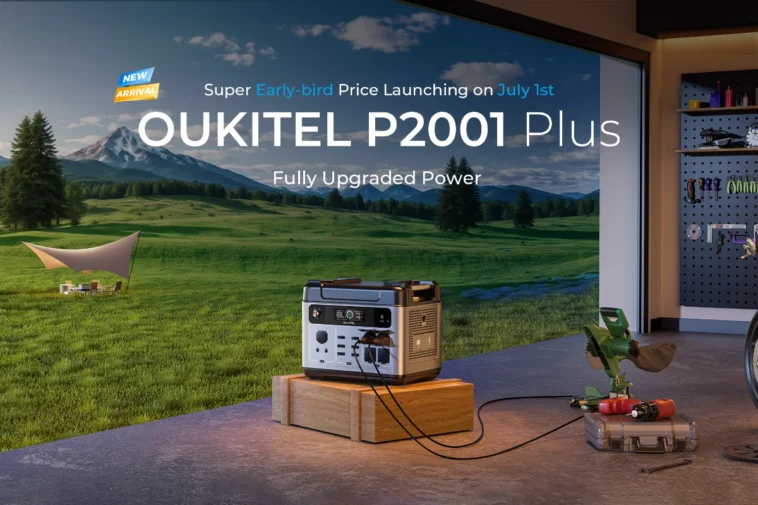 Oukitel P2001 Plus : Les caractéristiques de la nouvelle batterie portable 1 Oukitel P2001 Plus (1)