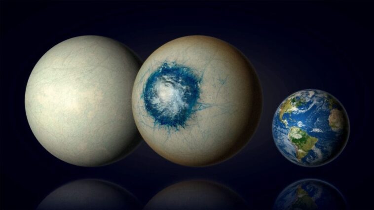Possibles traces d'air et d'eau sur une planète semblable à un œil: c'est le meilleur site pour rechercher la vie 1 Rappresentazione artistica dell'esopianeta LHS 1140 b. Credit: B. Gougeon/Université de Montréal