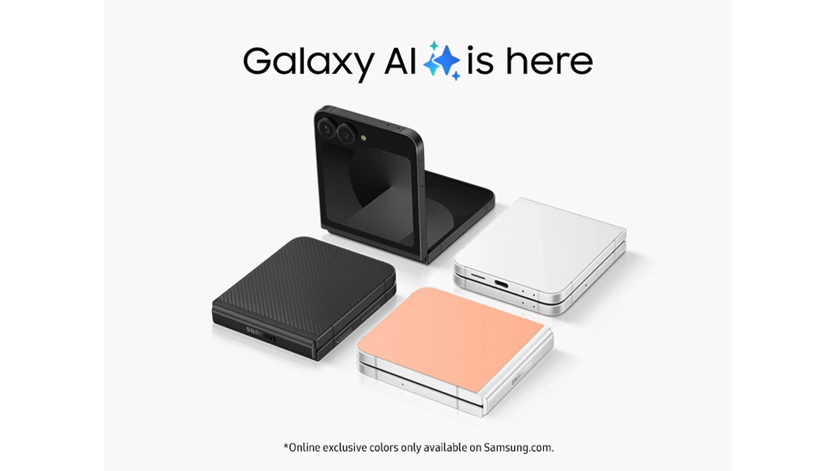 Quelles sont les couleurs du Samsung Galaxy Z Flip6 ? 2 Couleurs exclusives en ligne du Samsung Galaxy Z Flip6