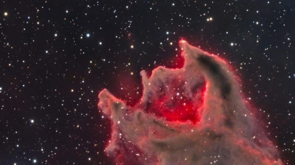Un groupe d'Italiens a photographié le Dévoreur de Galaxies: l'histoire de la prise exceptionnelle 2 Image