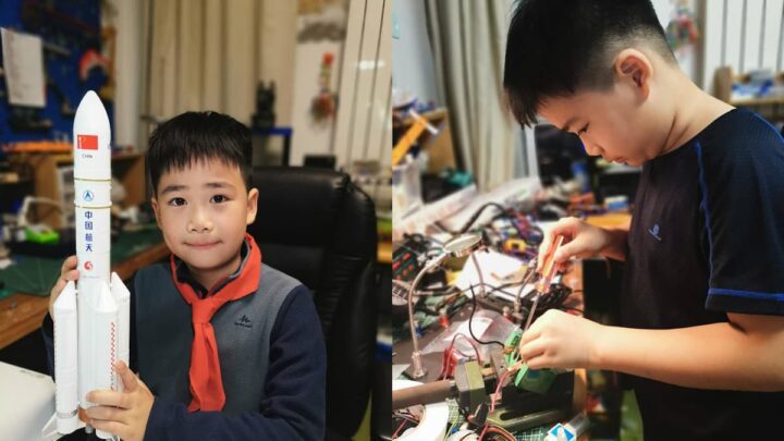 Un jeune de 11 ans construit une fusée et écrit 600 lignes de code pour la configurer 2 Un jeune de 11 ans construit une fusee et ecrit