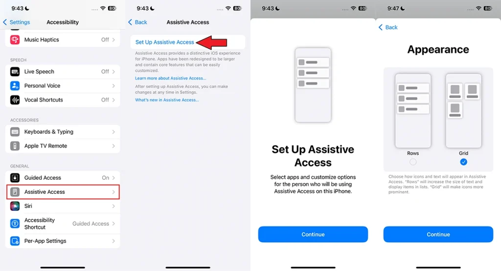 Voici comment rendre les smartphones plus faciles à utiliser pour les personnes âgées 2 Activer le Mode Senior sur iPhone