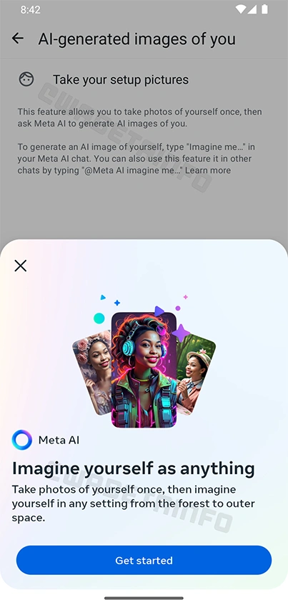 WhatsApp vous permettra bientôt de générer votre avatar d'IA avec Meta AI 2 WhatsApp ai avatar coming