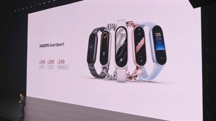 Xiaomi Smart Band 9: le bracelet d'activité le plus vendu arrive avec un écran plus lumineux et un prix très bas 1 Xiaomi Smart Band 9: la montre d'activité la plus vendue arrive avec un écran plus lumineux et un prix imbattable