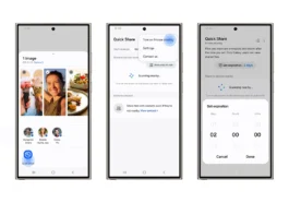 Private file sharing on Samsung Galaxy