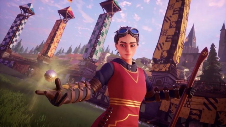 Harry Potter : Quidditch Champions : date de sortie, bandes-annonces, gameplay et plus 3 Un joueur de Quidditch avec le Vif d'or.