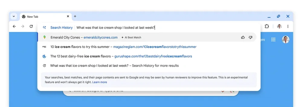 Google annonce 3 nouvelles fonctionnalités d'IA pour Chrome sur bureau 3 Nouvelles fonctionnalités IA pour Chrome Desktop