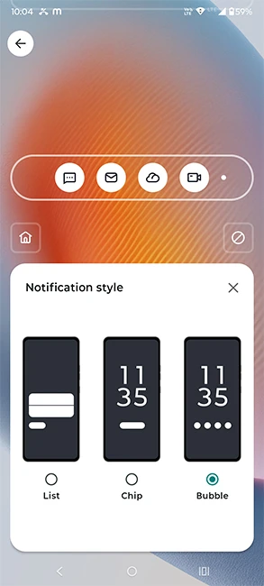 Personnalisation écran de verrouillage Hello UI
