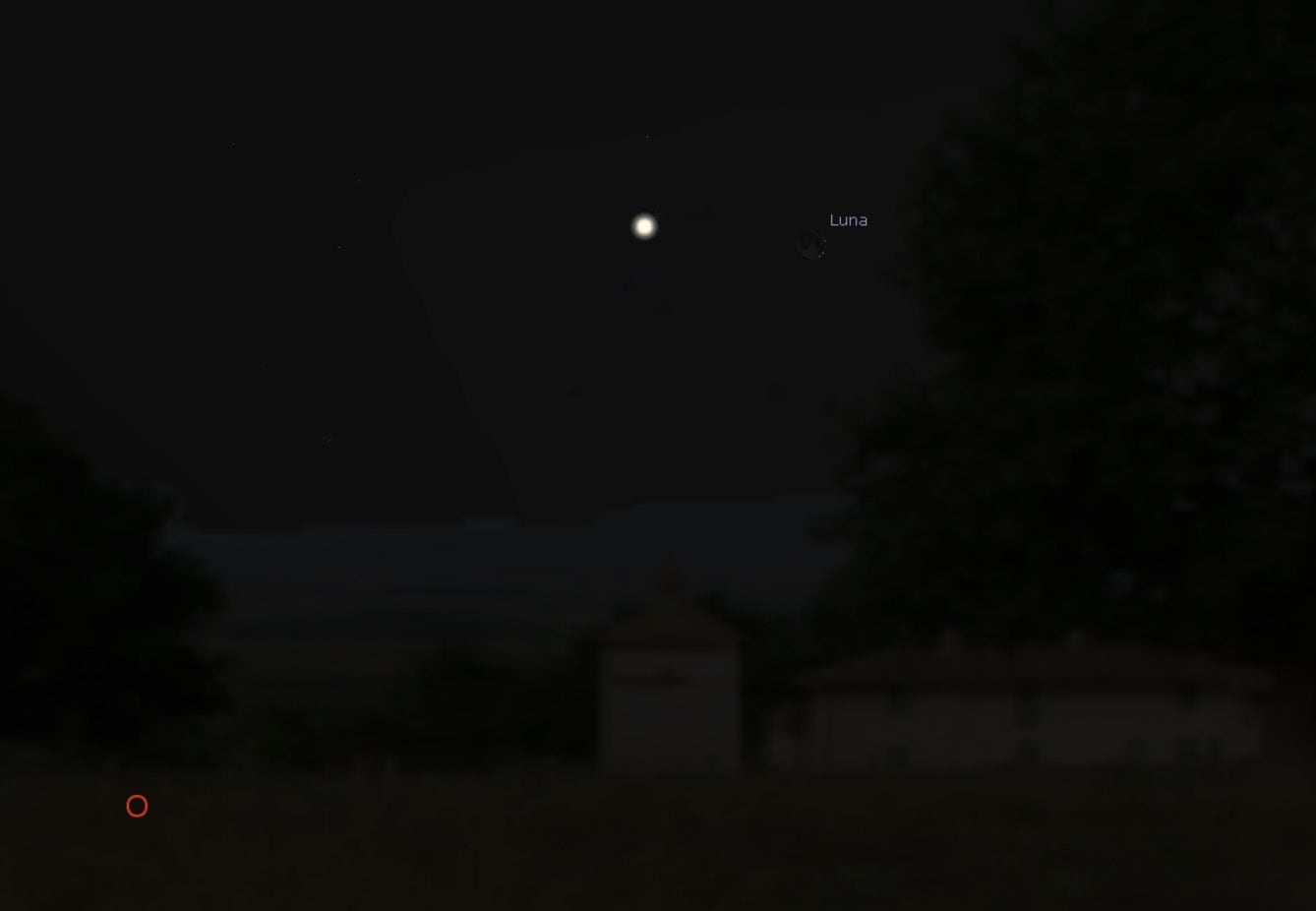 Qu'est-ce que la perle lumineuse visible près du croissant de Lune ce soir 3 Image
