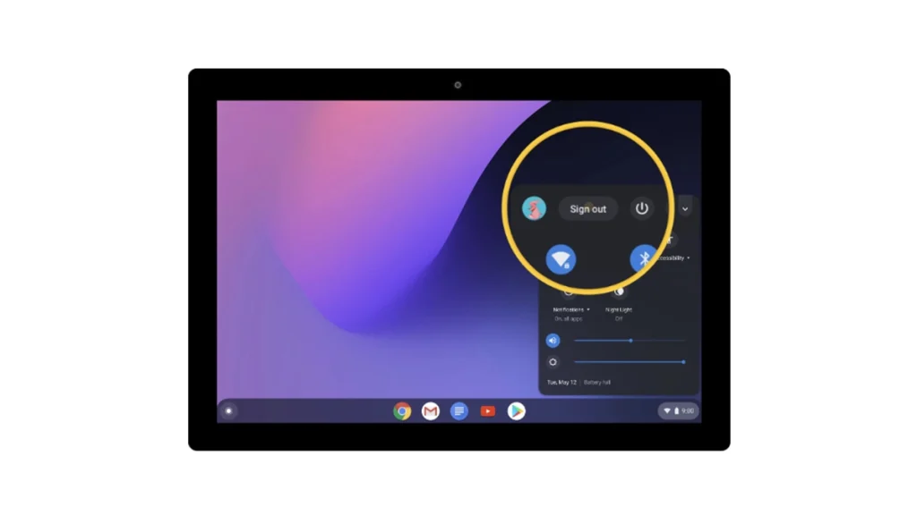 Comment éteindre un Chromebook sans le bouton d'alimentation ? 4 Éteindre le Chromebook sans le bouton d'alimentation