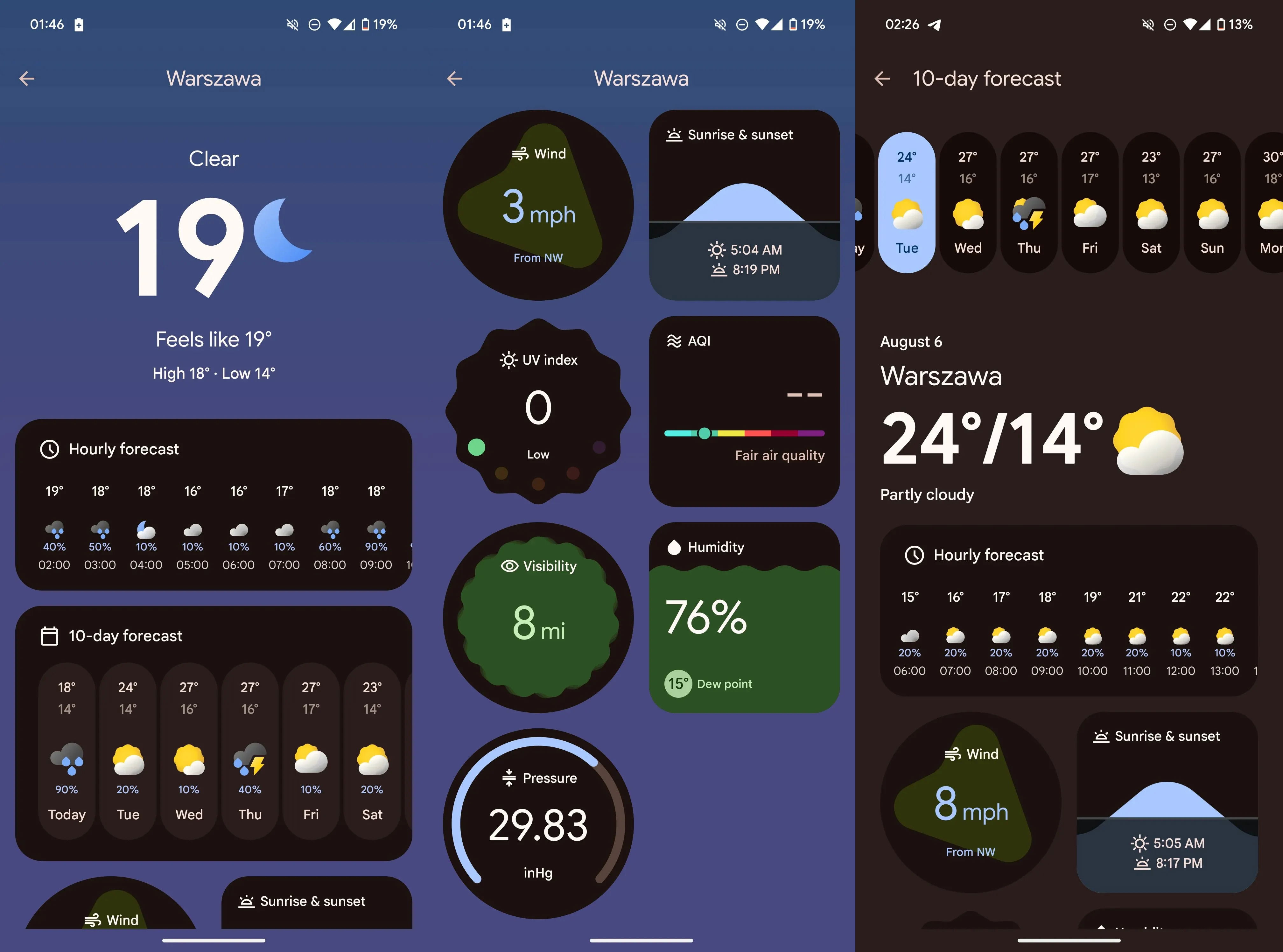 La nouvelle application météo de Google fera ses débuts sur les nouveaux Pixel 9 3 La nouvelle application météo de Google fera ses débuts avec les nouveaux Pixel 9