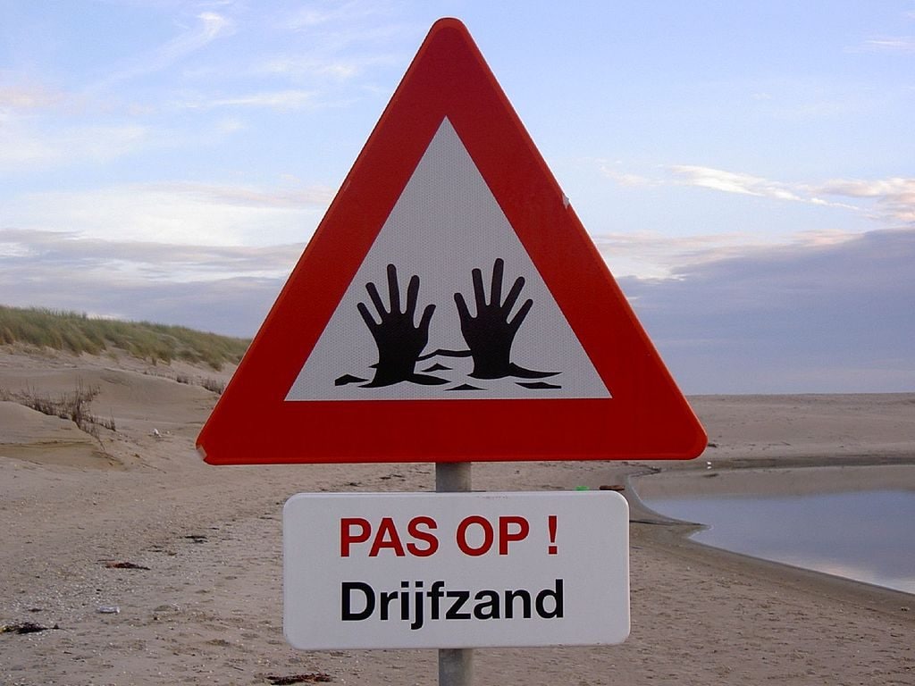 Que sont les sables mouvants, quels sont les risques et pourquoi ne peuvent-ils pas tuer comme dans les films 5 Crédit : wikipedia