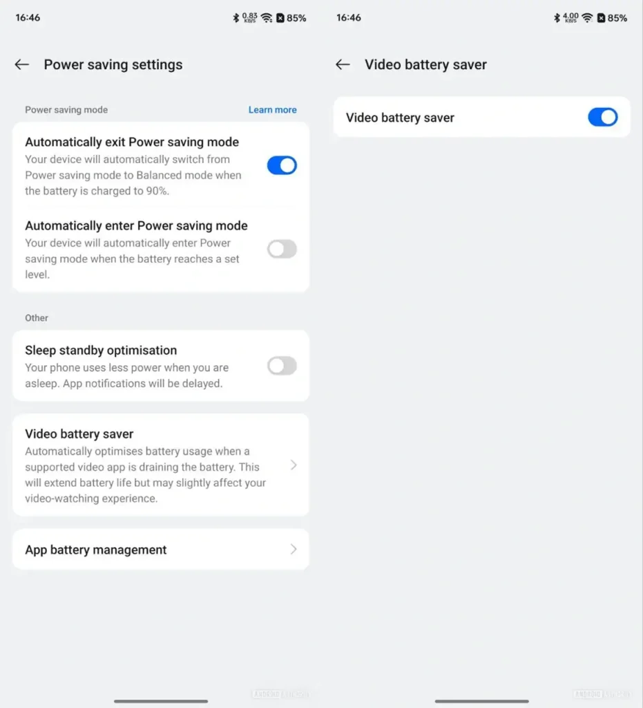 Fonctionnalités d'OxygenOS 15