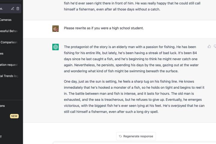 GPTZero : comment détecter le plagiat de ChatGPT 3 ChatGPT écrivant comme un élève de lycée