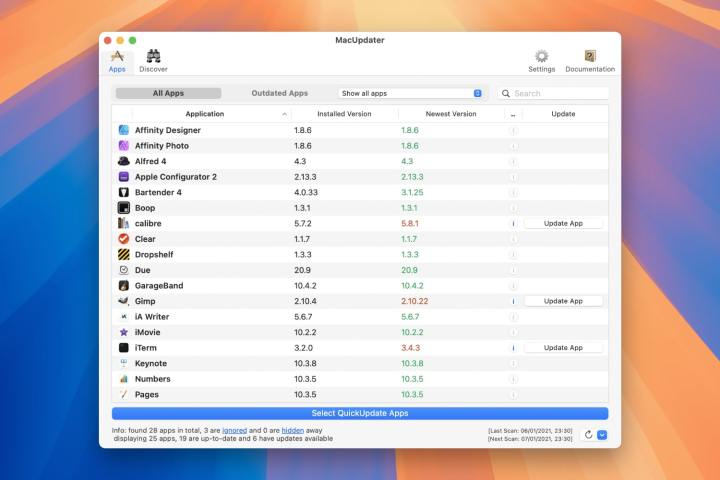 8 applications qui élargiront considérablement les capacités de votre Mac 9 L'application MacUpdater sur macOS Sequoia.