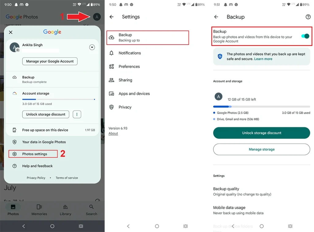 Comment sauvegarder les téléphones Motorola : 5 façons de sauvegarder vos données 3 Comment sauvegarder les téléphones Motorola