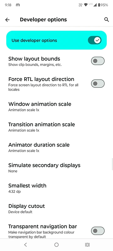 Comment activer les options de développeur sur les téléphones Motorola 7 Options de développeur sur motorola