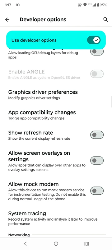 Comment activer les options de développeur sur les téléphones Motorola 5 Options de développeur sur motorola