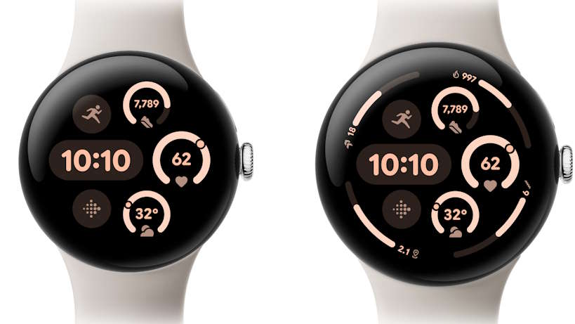 Google Pixel Watch 3 smartwatch tailles