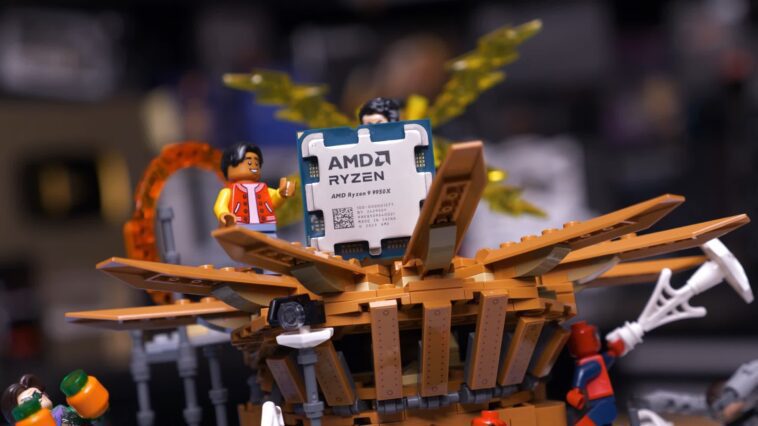 Test de l'AMD Ryzen 9 9950X : Un air de déjà vu 1 Test de l'AMD Ryzen 9 9950X : nous l'avons déjà vu...