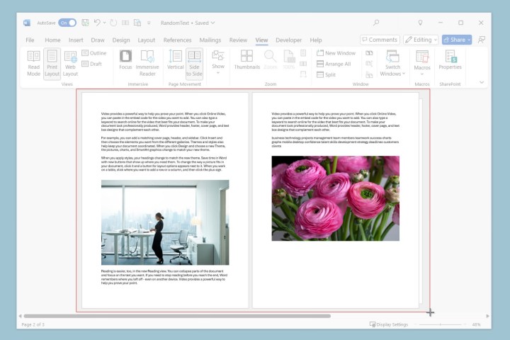 Comment convertir Word en PDF ou JPEG 11 Capture d'écran de Word.