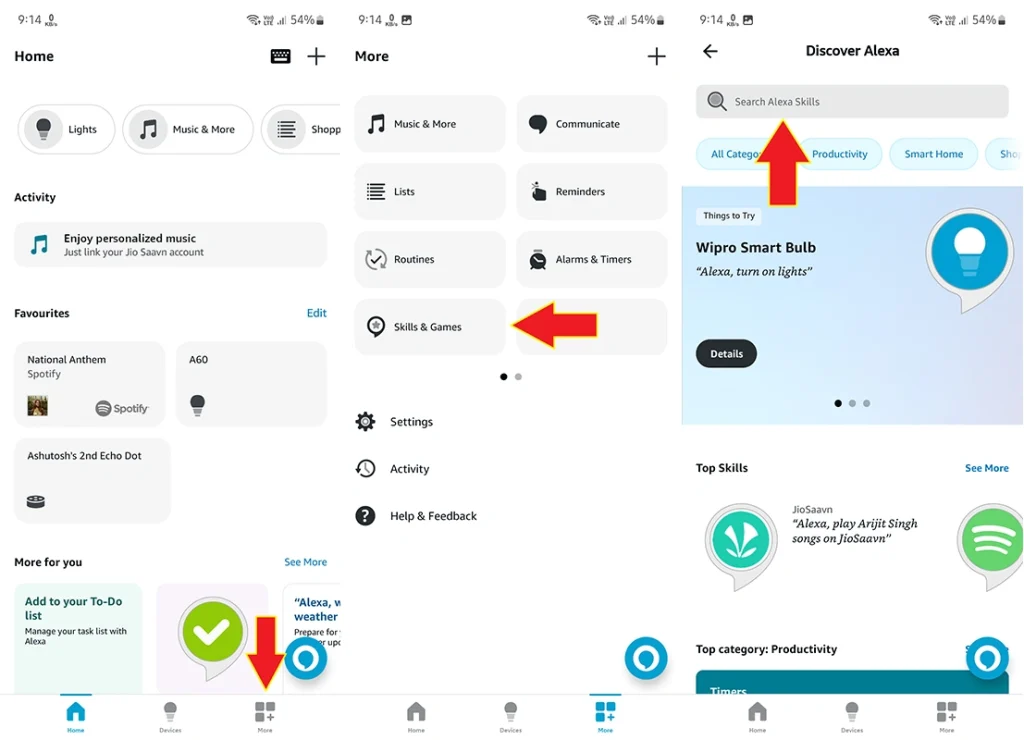 Désarmer la Ring Doorbell avec l'Echo Dot