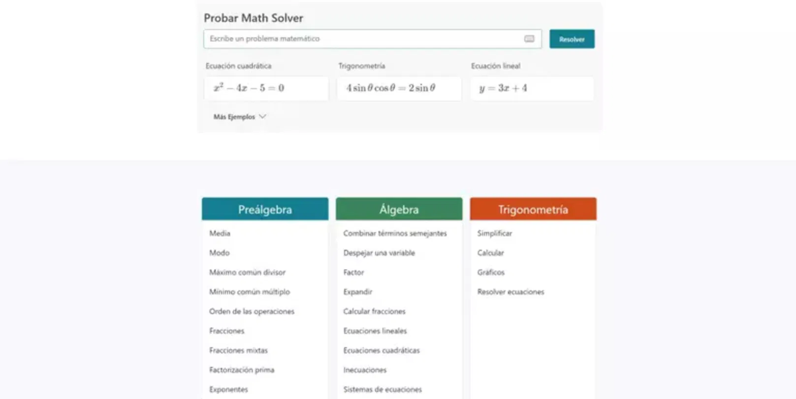 Les 8 meilleures applications pour faire les devoirs 6 Microsoft Math Solver est parfait pour résoudre des problèmes mathématiques