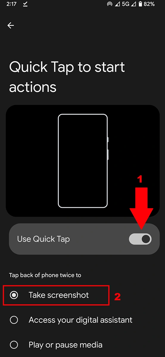 prendre une capture d'écran sur Pixel 9