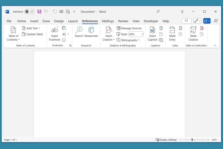 Comment utiliser Microsoft Word : tutoriel pour les débutants 17 Onglet Références dans Word.