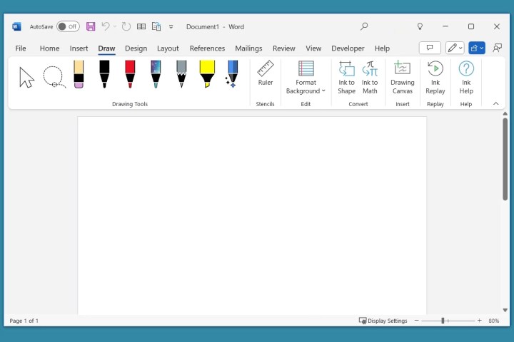 Comment utiliser Microsoft Word : tutoriel pour les débutants 14 Onglet Dessin dans Word.