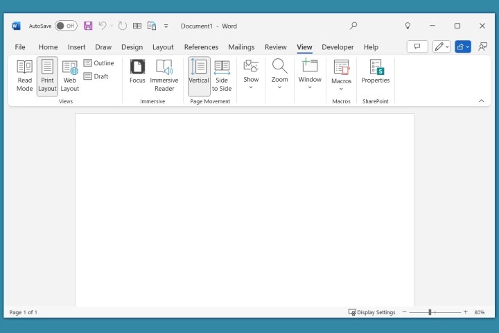 Comment utiliser Microsoft Word : tutoriel pour les débutants 20 Onglet Affichage dans Word.